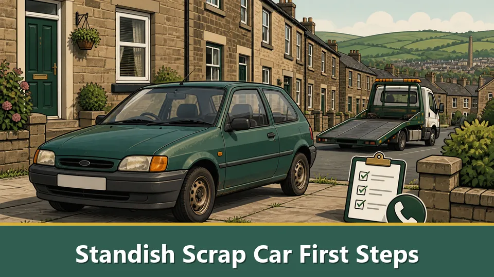Standish Scrap Car First Steps