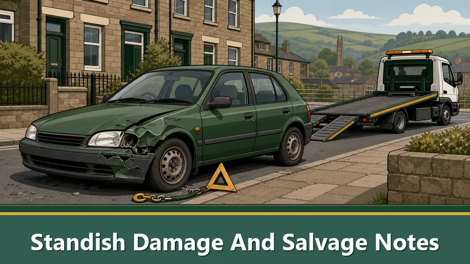 Standish Damage And Salvage Notes